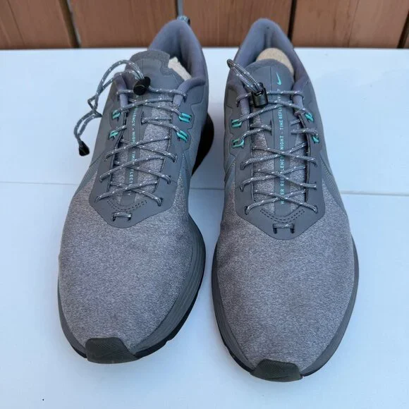 Nike Zoom Air Pegasus 35 Men's Size 10.5 Grey Running Shoes - Picture 2 of 8